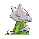 Marowak - Platinum (Back View (Shiny))
