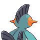 Marshtomp - HeartGold SoulSilver (Back View)