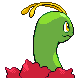 Meganium - HeartGold SoulSilver (Back View)