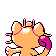 Meowth - Crystal (Back View (Shiny))
