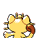 Meowth - Crystal (Back View)
