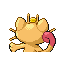 Meowth - FireRed LeafGreen (Back View (Shiny))