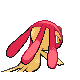 Mesprit - Platinum (Back View (Shiny))
