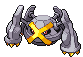 Metagross - Black 2 White 2 Black White Animated (Shiny)
