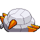 Metang - HeartGold SoulSilver (Back View (Shiny))