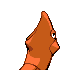 Metapod - HeartGold SoulSilver (Back View (Shiny))
