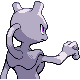Mewtwo - Platinum (Back View)