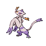 Mienshao - Black White (Normal)