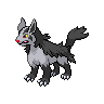 Mightyena - Black White (Normal)
