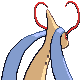 Milotic - Diamond Pearl (Back View (Shiny))