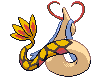 Milotic - Black 2 White 2 Black White Animated (Back View (Shiny))