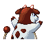 Miltank - Emerald (Back View (Shiny))