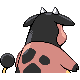Miltank - Diamond Pearl (Back View)