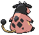 Miltank - Black 2 White 2 Black White Animated (Back View)