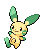 Minun - Black 2 White 2 Black White Animated (Shiny)