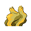 Misdreavus - Ruby Sapphire (Back View (Shiny))