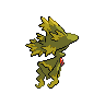 Mismagius - Black White (Back View (Shiny))