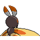 Mothim - Platinum (Back View)