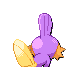 Mudkip - HeartGold SoulSilver (Back View (Shiny))