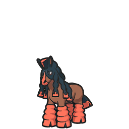 Mudsdale - Scarlet Violet