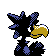 Murkrow - Silver (Back View)