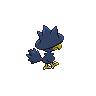 Murkrow - Black White (Back View)