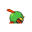 Natu - Emerald (Back View)