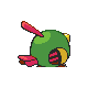 Natu - HeartGold SoulSilver (Back View)