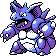 Nidoking - Silver (Shiny)