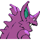 Nidoking - Platinum (Back View)