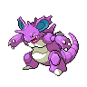 Nidoking - Black White (Normal)