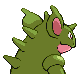 Nidoqueen - HeartGold SoulSilver (Back View (Shiny))