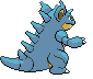 Nidoqueen - Black 2 White 2 Black White Animated (Back View)