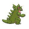Nidoqueen - Black White (Back View (Shiny))