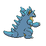 Nidoqueen - Black White (Back View)