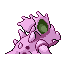 Nidorina - Ruby Sapphire (Back View (Shiny))