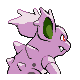 Nidorina - HeartGold SoulSilver (Back View (Shiny))