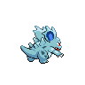 Nidorina - Black White (Back View)