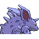 Nidorino - Diamond Pearl (Back View (Shiny))