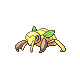 Nincada - Platinum (Shiny)