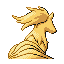 Ninetales - Emerald (Back View)