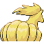 Ninetales - FireRed LeafGreen (Back View)