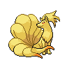 Ninetales - Black White (Normal)