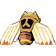 Ninjask - Diamond Pearl (Back View (Shiny))