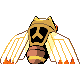 Ninjask - Platinum (Back View (Shiny))