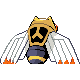 Ninjask - Platinum (Back View)