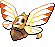 Ninjask - Black 2 White 2 Black White Animated (Back View (Shiny))