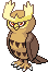 Noctowl - Black 2 White 2 Black White Animated (Normal)