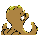 Octillery - Platinum (Back View (Shiny))