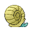 Omanyte - FireRed LeafGreen (Back View)